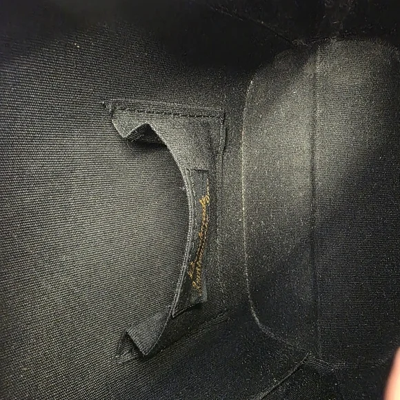 Vintage Benchmade leatherworks Inc. braided gold silver leather structured bag - Picture 8 of 12